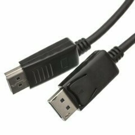 SWE-TECH 3C DisplayPort v1.2 Video Cable, 17.28 Gbit/s Data Rate for up to 4k@75Hz, DisplayPort Male, 15 foot FWT10H1-60115